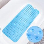 Tapis de baignoire anti - drapant, 10040cm, tapis de douche, extra long tapis de bain lavable en machine, ...
