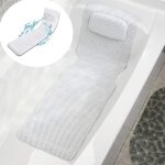 Tapis de baignoire anti - d�rapant, tapis de bain et de douche massant, pvc anti - bact�rien full body ...