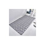 Tapis de baignoire antidérapant anti moisissure 88x40cm tapis de bain lavable en machine rectangulaire ... Tapis de baignoire antidérapant anti moisissure 88x40cm tapis de bain lavable en machine rectangulaire ...