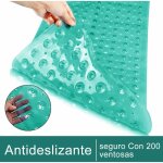 Tapis de baignoire antidrapant, extra long tapis de bain lavable en machine, tapis de douche anti - ...