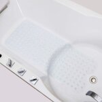 Tapis de baignoire de bain de s�curit� antid�rapant extra long anti glisse pour salle de bain avec grip ...
