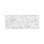 Tapis de bain 50 x 120 cm ultra - absorbant metallise venor sans