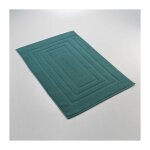 Douceur d'intrieur - tapis de bain 50 x 85 cm eponge de coton tendresse emeraude