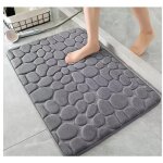 Tapis de bain, antid�rapant, super absorbant, adapt� pour salle de bain, douche, baignoire - 40x60 cm ...