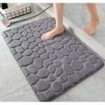 Tapis de bain, antid�rapant, super absorbant, adapt� pour salle de bain, douche, baignoire - 40x60 cm ...