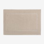 Sklum - tapis de bain en coton (50x80 cm) selyra tapioca beige
