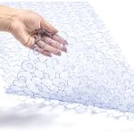 Tapis de bain et de douche antidérapant en galets, 88 x 40 cm, lavable en machine, avec trous de drainage ... Tapis de bain et de douche antidérapant en galets, 88 x 40 cm, lavable en machine, avec trous de drainage ...