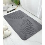 Tapis de bain en mousse  mmoire de forme, 40 x 60 cm tapis de bain antiderapant, tapis salle de bain ...