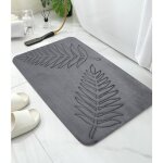 Tapis de bain en mousse à mémoire de forme, 40 x 60 cm tapis de bain antiderapant, tapis salle de bain ... Tapis de bain en mousse à mémoire de forme, 40 x 60 cm tapis de bain antiderapant, tapis salle de bain ...