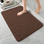 Tapis de bain en mousse � m�moire de forme - tapis de douche absorbant - tapis de bain - tapis d�coratif ...