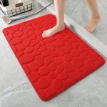 Tapis de bain en mousse � m�moire de forme - tapis de douche absorbant - tapis de bain - tapis d�coratif ...