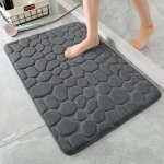 Tapis de bain en mousse � m�moire de forme - tapis de douche absorbant - tapis de bain - tapis d�coratif ...