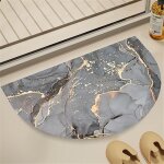 Tapis de bain en pierre de diatomite tapis de douche  schage rapide tapis de salle de bain antidrapant ...