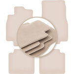 Tapis beiges premium pour : mercedes classe b w245 � hayon 2005 - 2011