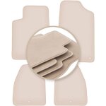 Tapis beiges premium pour : peugeot 607 berline 1999 - 2010 Tapis beiges premium pour : peugeot 607 berline 1999 - 2010