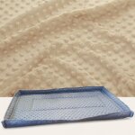 Tapis pour cage � cochon d'inde ou h�risson 110x50 imperm�able beige