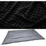 Tapis pour cage cochon d'inde ou hrisson 140x70 impermable noir