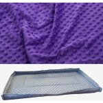 Tapis pour cage � cochon d'inde ou h�risson 140x70 imperm�able violet