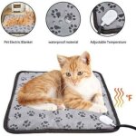 Tapis chauffant chien chat coussin �lectrique pour animaux temperature reglable avec cordon anti morsure ...