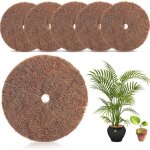 Tapis de coco plantes - 6pcs - 30 cm - disque de paillage - protection plante