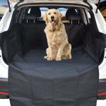 Tapis de coffre de voiture universel �tanche avec rabat pare - chocs, compatible avec voitures, 4x4, ...