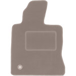 Tapis conducteur beige pour : chrysler pt cruiser cabriolet, hayon (2000 - 2010)