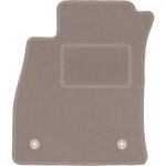 Tapis conducteur beige pour : crossover nissan juke f15 (2010 - 2017)