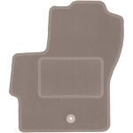 Tapis conducteur beige pour : mazda 3 i bk à hayon (2003 - 2009) Tapis conducteur beige pour : mazda 3 i bk à hayon (2003 - 2009)