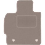 Tapis conducteur beige pour : mazda cx - 7 suv (2009 - 2012)