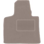 Tapis conducteur beige pour : minivan citro�n c4 picasso ii (2013 - )