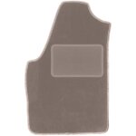 Tapis conducteur beige pour monospace lancia musa (2004 - 2012)
