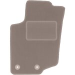 Tapis conducteur beige pour peugeot 207 sw, break, berline (2006 - 2012)