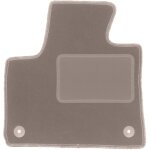 Tapis conducteur beige pour : peugeot 3008 ii crossover (2016 - )