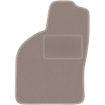 Tapis conducteur beige pour : saab 9 - 3 i aero, liftback, berline (1998 - 2002)