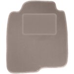 Tapis conducteur beige pour : volvo 240 / 260 break, berline (1974 - 1993)