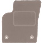 Tapis conducteur beige pour : volvo v50 break (2004 - 2012)