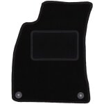 Tapis conducteur noir pour : audi a4 b7 berline, break, avant (2001 - 2004)