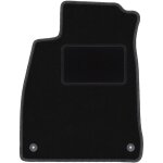 Tapis conducteur noir pour : audi a4 b9 sportback, berline, break, avant, allroad (2015 - )