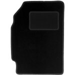 Tapis conducteur noir pour : chevrolet spark iii m300 � hayon (2009 - 2015)