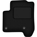 Tapis conducteur noir pour : citro�n c3 picasso minivan (2008 - 2017)