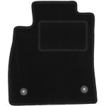 Tapis conducteur noir pour : ford fiesta mk8 � hayon (2017 - )