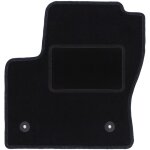 Tapis conducteur noir pour : ford kuga mk2 suv (2012 - 2019)