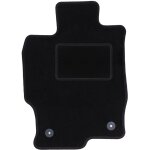 Tapis conducteur noir pour : mazda 6 ii gh berline, break, liftback, hayon (2007 - 2012)