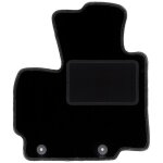 Tapis conducteur noir pour : mitsubishi space star ii � hayon (2013 - )