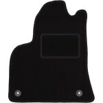 Tapis conducteur noir pour monospace peugeot 3008 i (2009 - 2016)