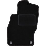 Tapis conducteur noir pour : opel corsa d � hayon (2006 - 2015)