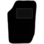 Tapis conducteur noir pour saab 900 i 0 (1978 - 1993)