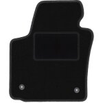Tapis conducteur noir pour : seat leon ii � hayon (2005 - 2012)