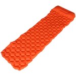 Tapis de couchage ultralger avec oreiller intgr, tapis de camping gonflable pour la randonne, le ...