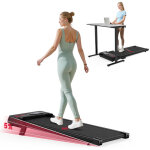 Tapis de course tapis de marche inclinable, 2. 5hp walking pad avec t�l�commande et led, vitesse r�glable ...